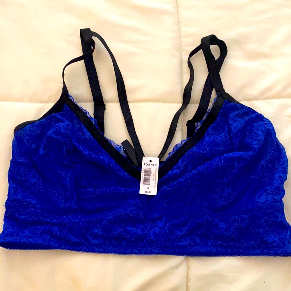 Torrid Plus Size Bralette size 0 (equiv L/12)
